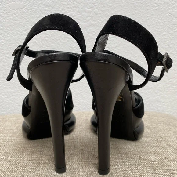 FENDI Stiletto Heels with platform black pumps